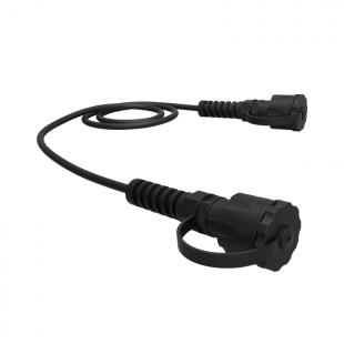 FEINPC5E-014-0 - PATCH CORD MULTILAN CAT.5E U/UTP INDUSTRIAL 5,0M PRETO - CMX /TPU - 35109013 - LIGHTERA