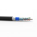 FEINCC5E-005-0 - CABO TRANSM. DADOS MULTILAN CAT.5E F/UTP INDOOR/OUTDOOR (BLINDADO) 24 AWG X 4P PRETO CM - 23350010 - LIGHTERA