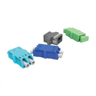 FETLAOAC-009-0 - ADAPTADOR OPTICO ACOPLADOR LC-PC DUPLEX  BEGE (KIT COM 3 UN) - 35260091 - LIGHTERA