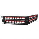 FEFAPPDS-004-0 - PATCH PANEL DESCARREGADO  19 POL/2U  48 PORTAS ANGULAR - 35050807 - LIGHTERA