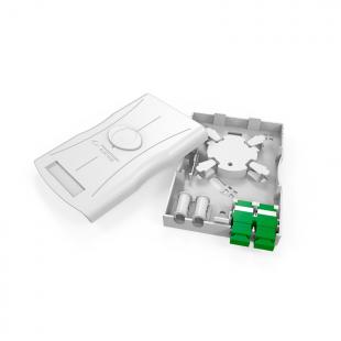 FETLPTPD-002-0 - ROSETA PTO PAREDE 4X2  2F BRANCO - 35250168 - LIGHTERA