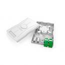 FETLPTPD-002-0 - ROSETA PTO PAREDE 4X2  2F BRANCO - 35250168 - LIGHTERA