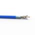 FEINCC5E-002-0 - CABO TRANSM. DADOS MULTILAN CAT.5E F/UTP (BLINDADO) 24 AWG X 4P AZUL CM - 23350008 - LIGHTERA