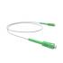 FETLCDA2-007-0 - CORDAO OPT. CON. MONOMODO (9/125) G657A2 1F MONOFIBRA SC-APC/SC-APC 2,5M LSZH BRANCO D3.0 LSZH - 33006401 - LIGHTERA