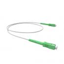 FETLCDA2-007-0 - CORDAO OPT. CON. MONOMODO (9/125) G657A2 1F MONOFIBRA SC-APC/SC-APC 2,5M LSZH BRANCO D3.0 LSZH - 33006401 - LIGHTERA