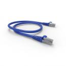 FEGGPC06-012-0 - PATCH CORD GIGALAN GREEN CAT.6 U/UTP 1,0M AZUL  LSZH - 35123221 - LIGHTERA