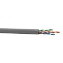 FEMLCC5E-010-2 - CABO TRANSM. DADOS MULTILAN CAT.5E U/UTP 24 AWG X 4P CINZA CM ROHS CX 305M - 23200061 - LIGHTERA