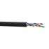 FEMLCC5E-013-0 - CABO TRANSM. DADOS MULTILAN CAT.5E U/UTP INDOOR/OUTDOOR 24 AWG X 4P PRETO CMX - 23200086 - LIGHTERA