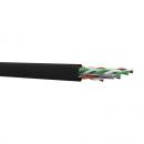 FEGGCC06-008-0 - CABO TRANSM. DADOS GIGALAN GREEN CAT.6 U/UTP INDOOR/OUTDOOR 23 AWG X 4P PRETO CMX - 23400092 - LIGHTERA