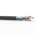 FEINCC5E-004-0 - CABO TRANSM. DADOS MULTILAN CAT.5E F/UTP OUTDOOR (BLINDADO) 24 AWG X 4P PRETO CMX - 23350032 - LIGHTERA