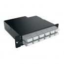25600130 - CASSETE HDMPO 12F MM (50.0) OM4 10 GIGABIT LC-UPC/MPO-UPC(M) - TIPO A - DIRETO - 35260213 - LIGHTERA