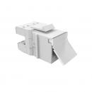 FEGLRJ06-015-5 - CONECTOR RJ-45 GIGALAN CAT.6 VERDE T568A/T568 FEMEA - 35060607 - LIGHTERA